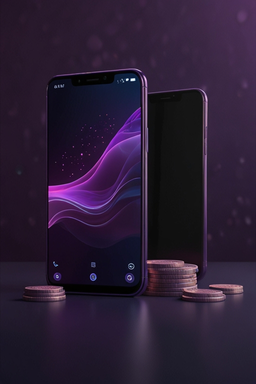 Smartphone mit Casino-App